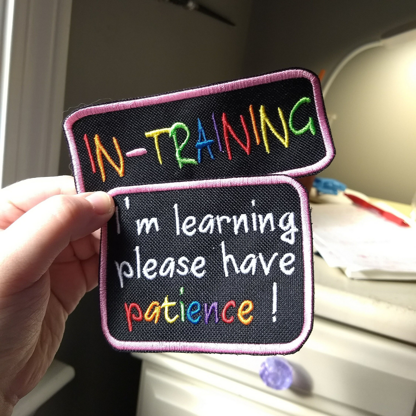 Rainbow Training Patches