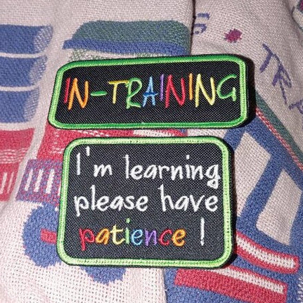 Rainbow Training Patches